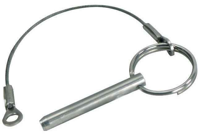 WhiteCap S-1019C Stainless Quick-Release Pin - 1/4 in x 1-5/8 in
