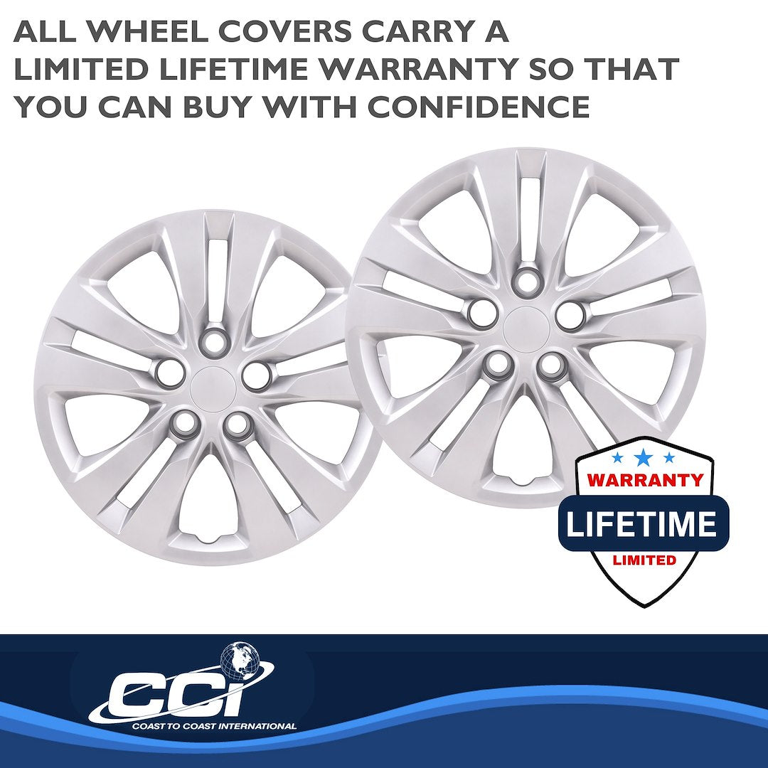 Coast To Coast 54816S Silver Soul Wheel Covers, Set of 4 - image 4