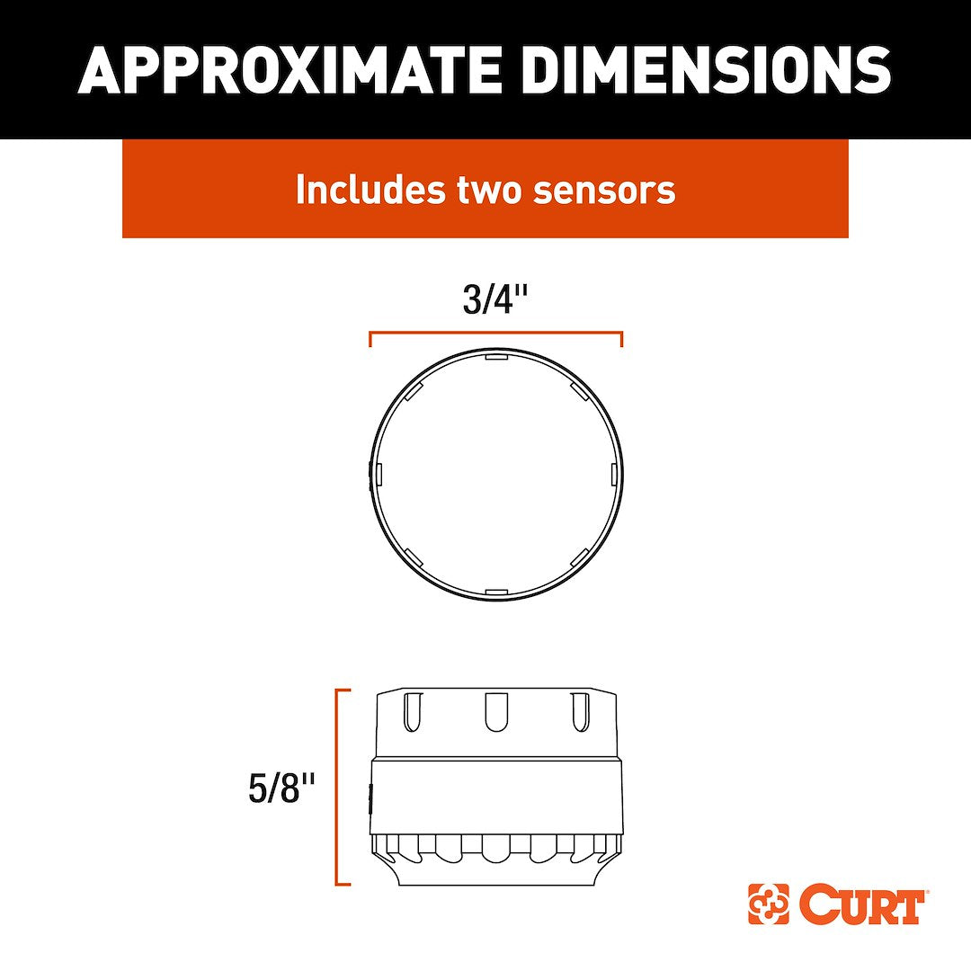 Curt 57011 Tire Pressure Monitoring System - Tpms Sensor - image 2