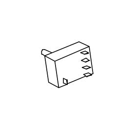 Coleman Mach 6759-3251 Air Conditioner Ceiling Assembly Rotary Switch