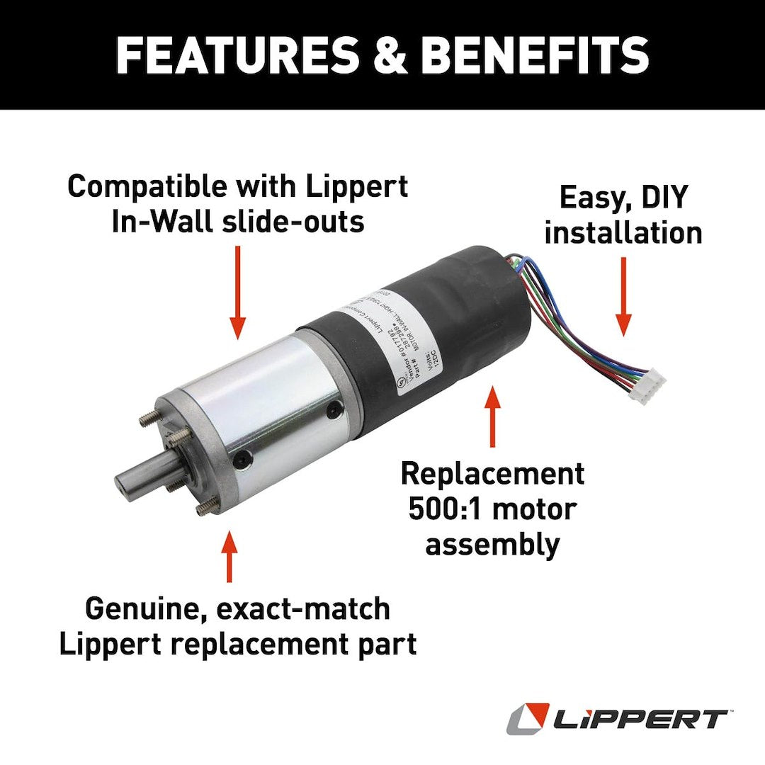 Lippert Components 287298 Slide Out Motor - image 3