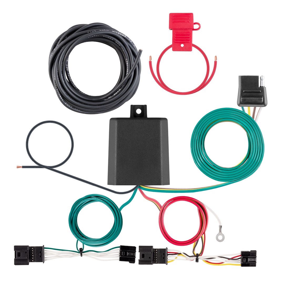 CURT 56531 Vehicle-Specific 4-Flat Wiring Connector - image 1