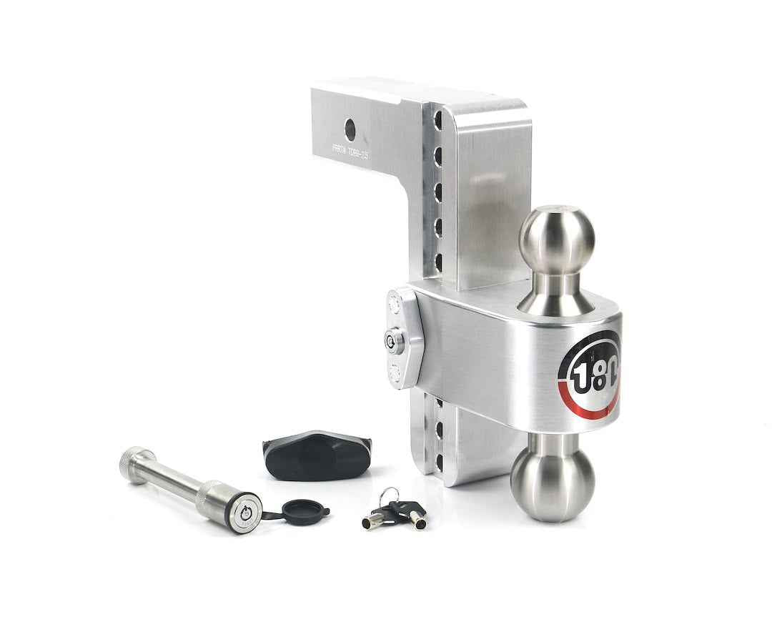 Weigh Safe LTB8-2.5-KA Scale Ball Mount - 2-1/2 in, 8 in Drop