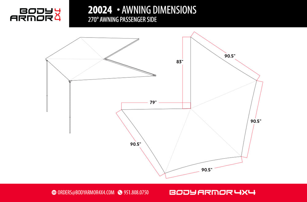 Body Armor 20024 Awning - image 2