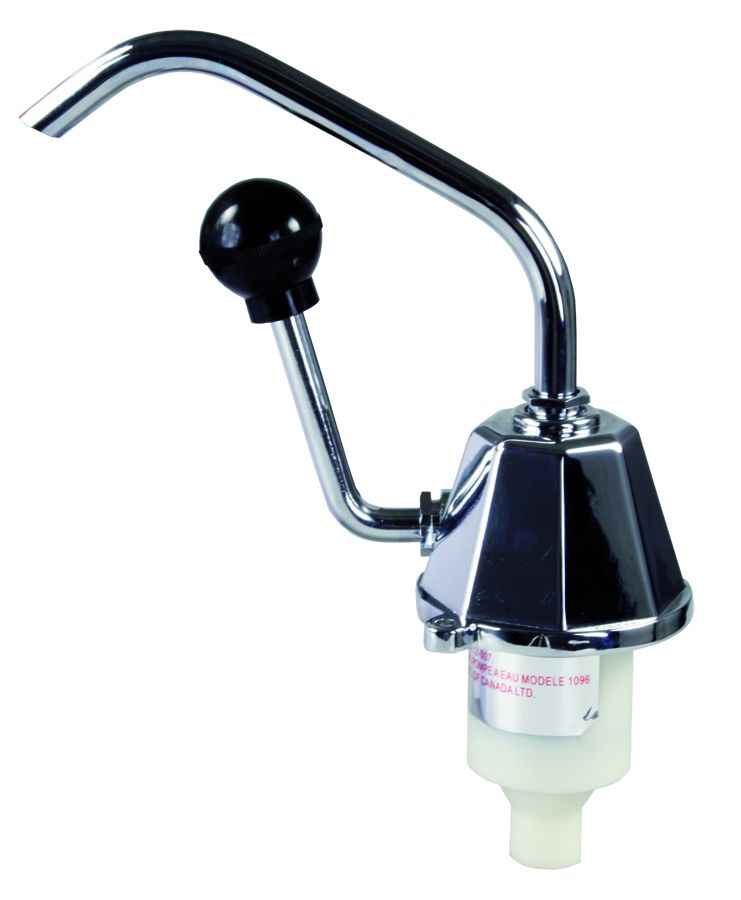 JR Products 97025 Single-Hole Kitchen Faucet - Silver