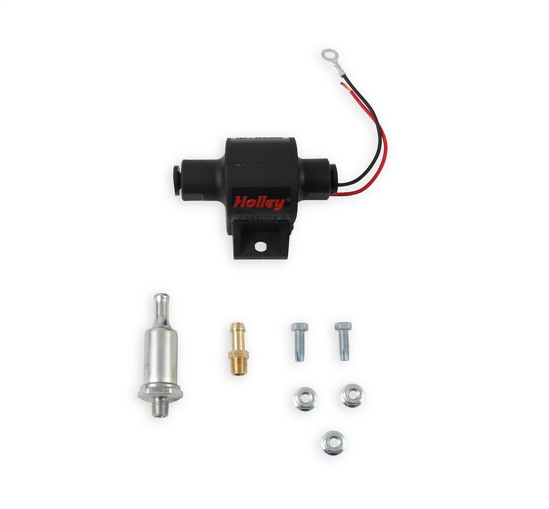 Holley 12-426 Mighty Mite 12V In-Line Fuel Pump, 25 GPH