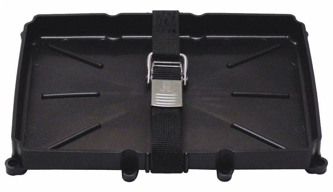 T-H Marine NBH-27-SSC-DP Single Group 27 Battery Tray - Black