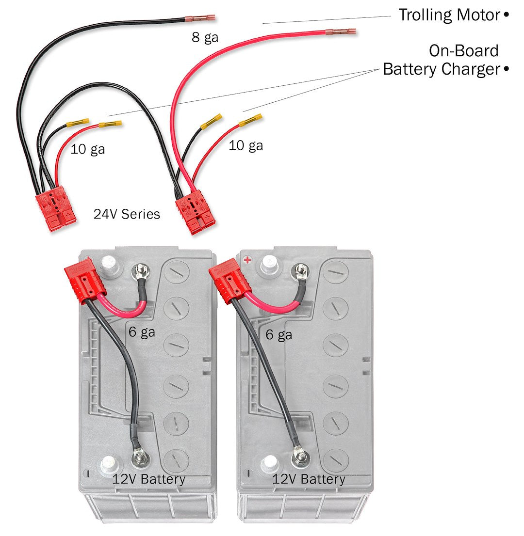 Connect-Ease RCE24VBCHK 8 AWG Trolling-Motor Harness - image 2
