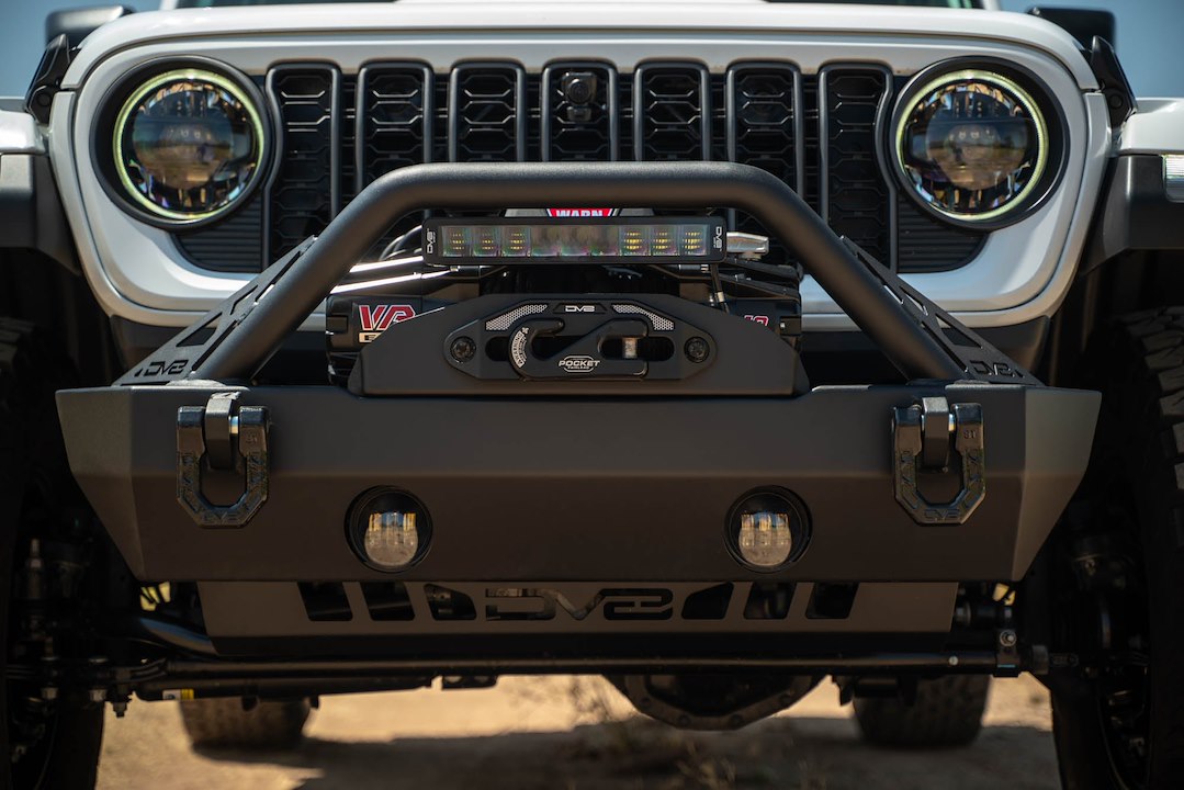 DV8 Offroad FBJL-05 Modular Steel Jeep Bumper