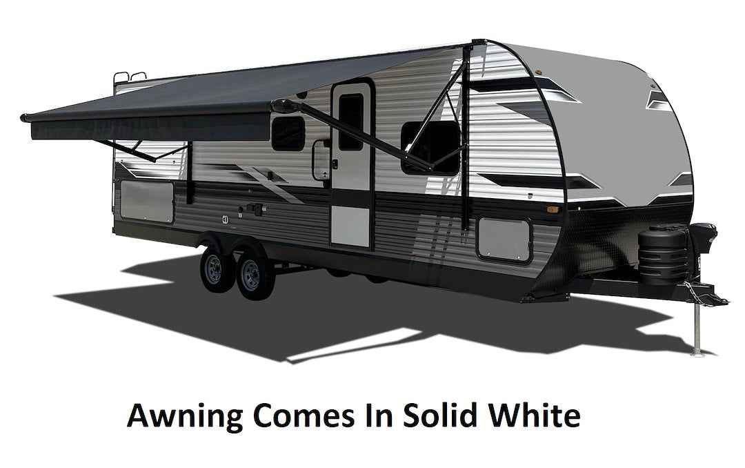Velarium VR16001000 Electric Patio Awning - 16 ft, White
