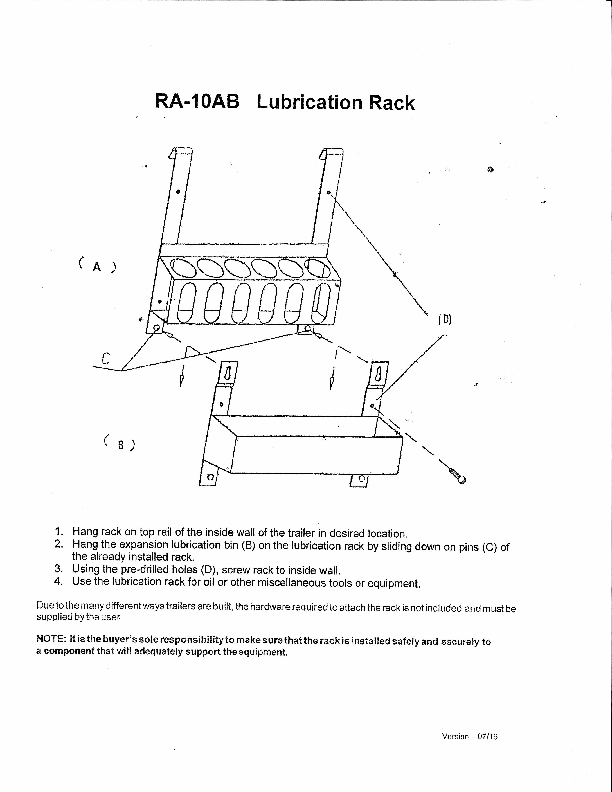 Rack-Em Ra-10ab Tool Organizer - image 4