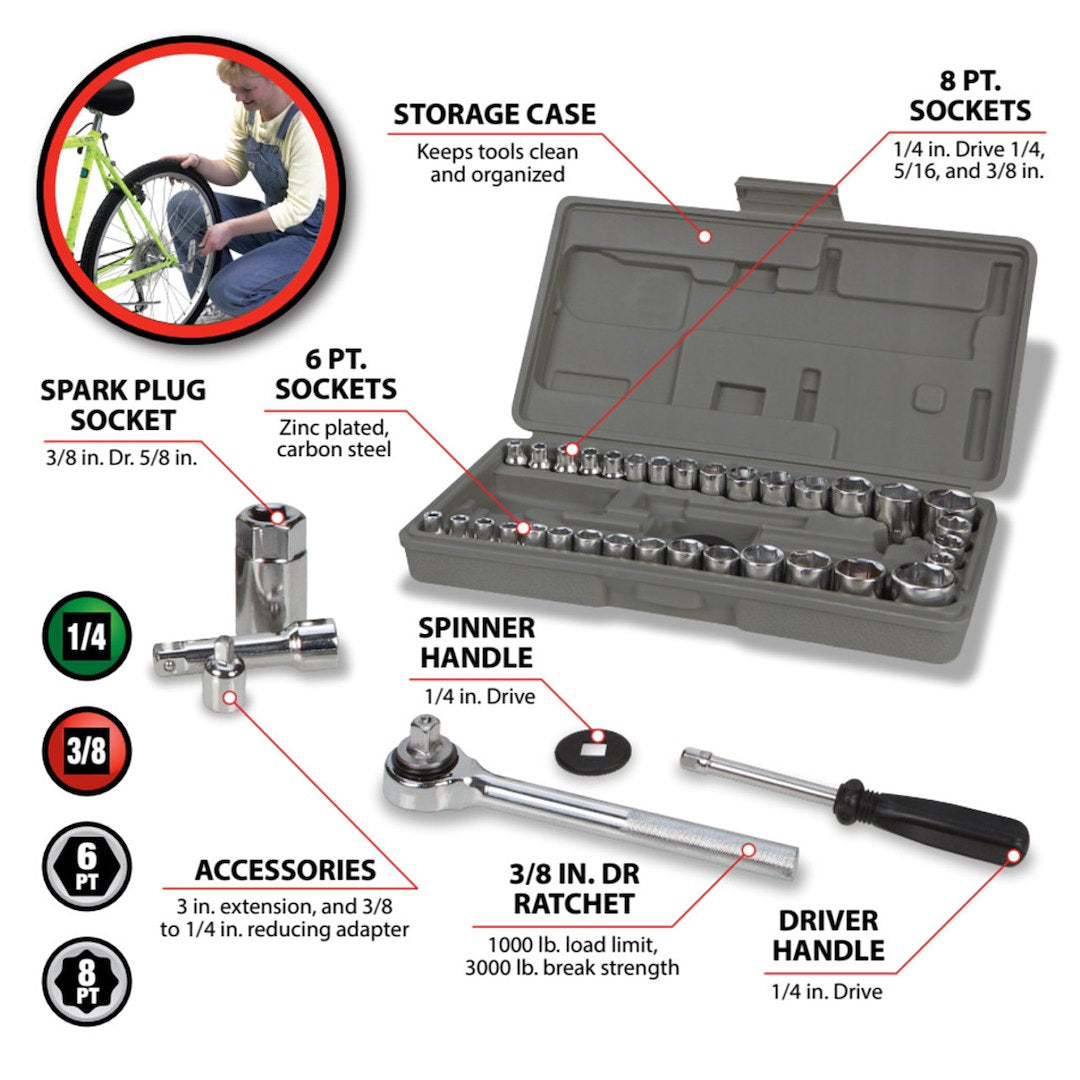 Performance Tool W1173 Socket Set - image 7