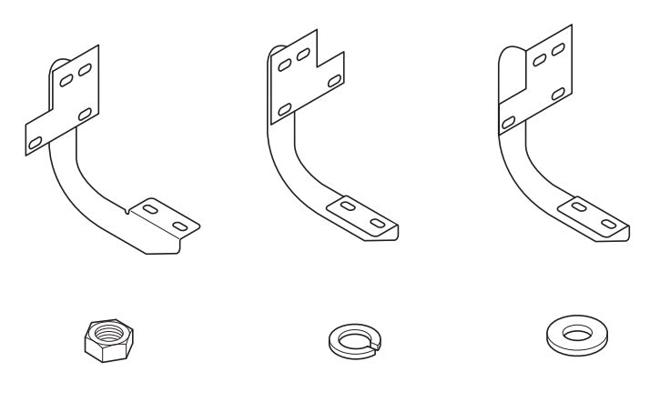 Raptor RB-0201-BK Running Board Mounting Kit