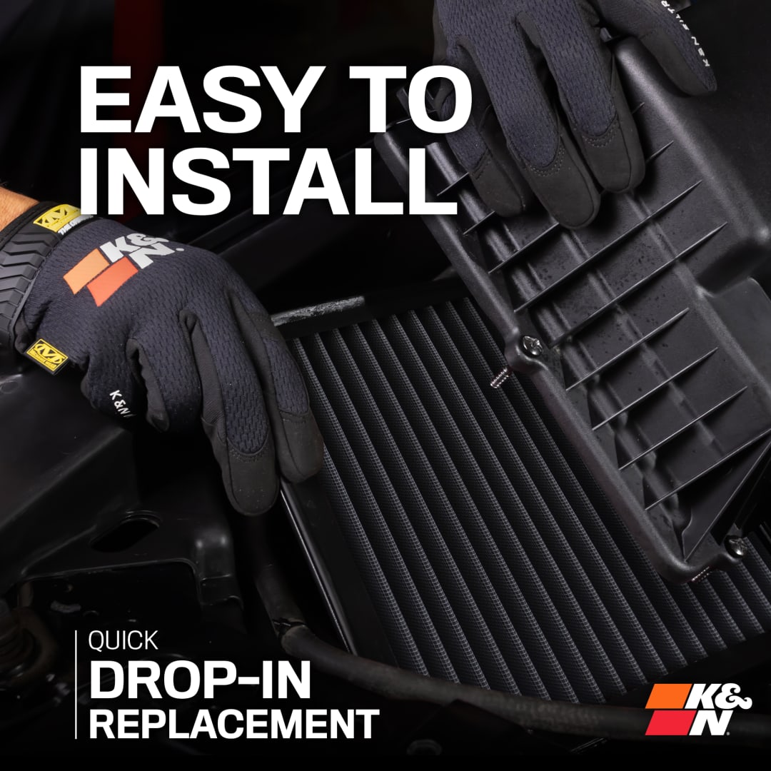 K&N 33-5100hbk Diesel Dryflow Air Filter