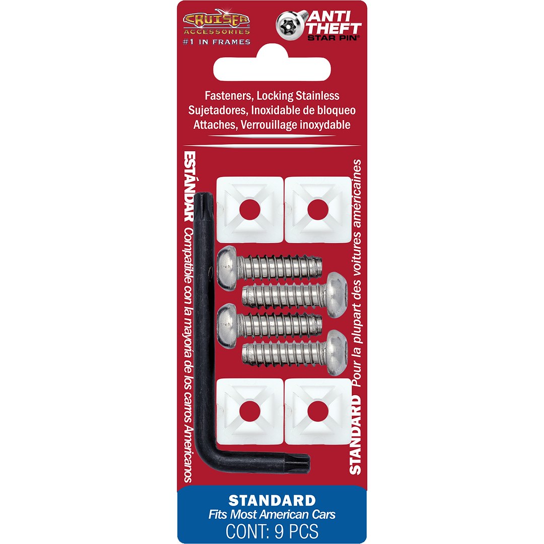 Cruiser License Plate Mounting Hardware (81200)