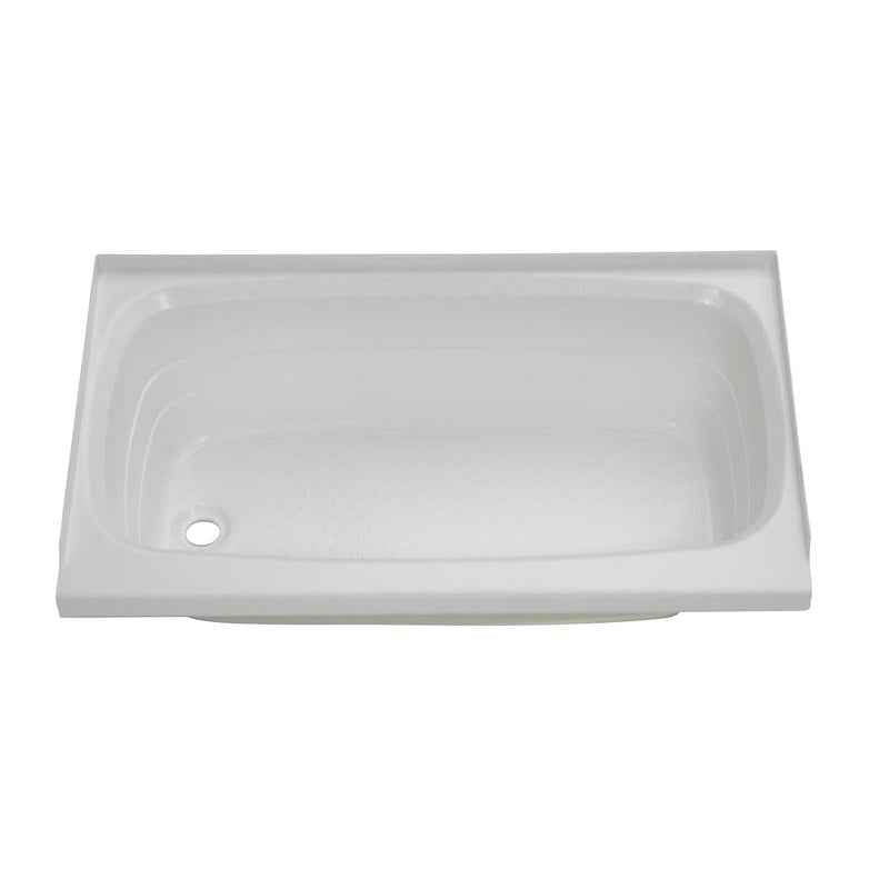 Lippert Better Bath 209673 24" x 40" RV Bathtub – Left Hand Drain