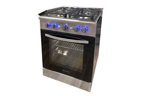 Greystone 24-Inch Propane Range with Built-In Oven – 4 Burners, Electronic Ignition