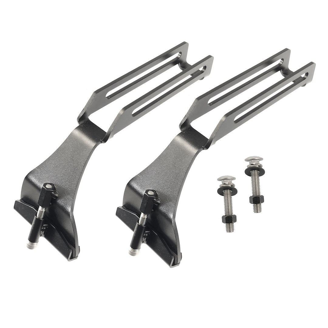 Exposed Racks 8-00-9791 Roof Rack Gutter Brackets, Pair