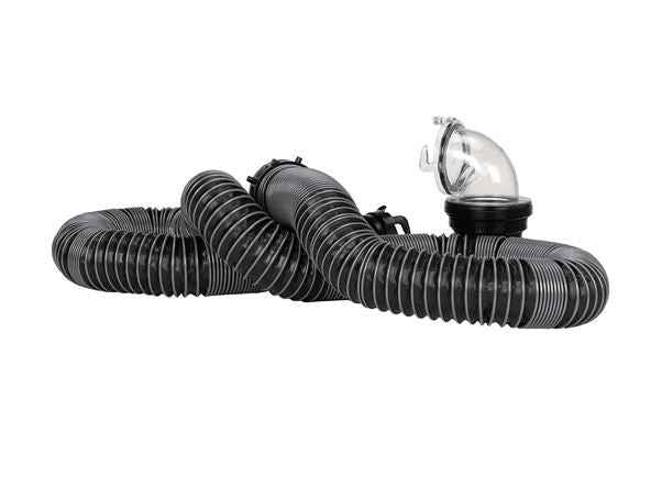 Valterra D04-0650 15 ft Poly RV Sewer Hose with Fittings