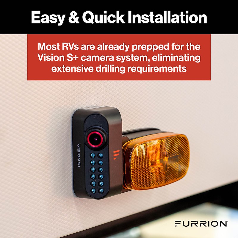 Furrion 2021124366 Vision S+ Sistema de cámara para RV de 7 pulgadas