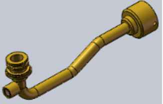 Lippert 2022107577 Girard GSWH-2 Water Outlet Pipe