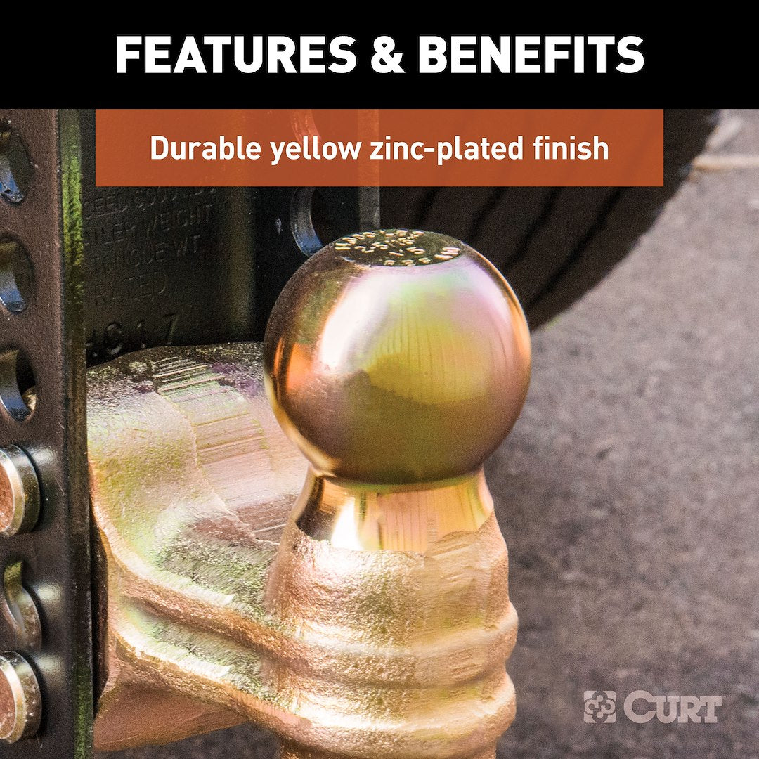 Curt 45902 Trailer Hitch Ball Mount - image 8