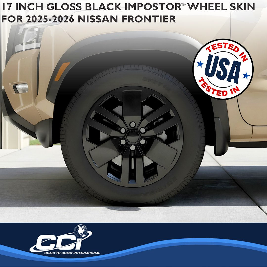 Coast To Coast IMP529BLK Black 17-Inch Wheel Skins, No Caps - image 6