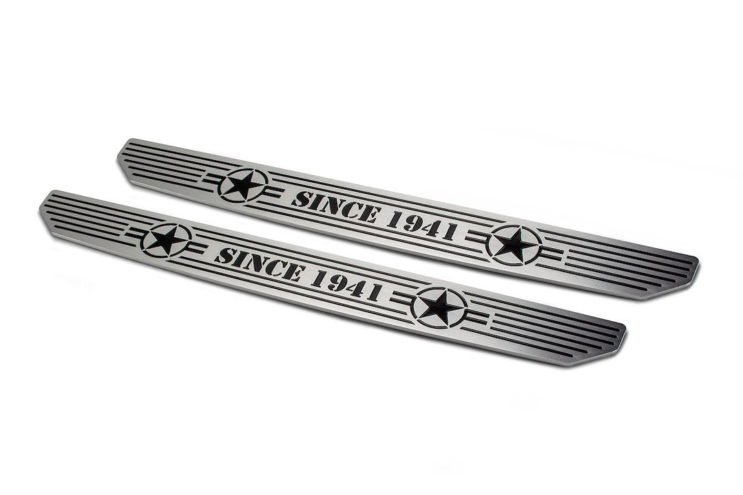 DV8 Offroad D-JL-180014-STR2 Front Door Sill Protectors