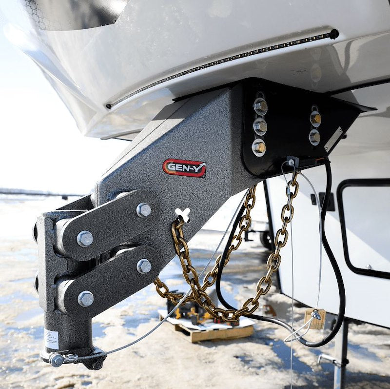 Gen-Y Hitch EXECUTIVE Torsion-Flex Gooseneck Coupler 30K – GH-8075AL