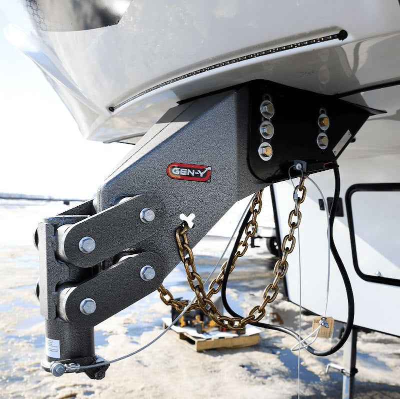Gen-Y Hitch EXECUTIVE Torsion-Flex Gooseneck Coupler 30K – GH-8075AL