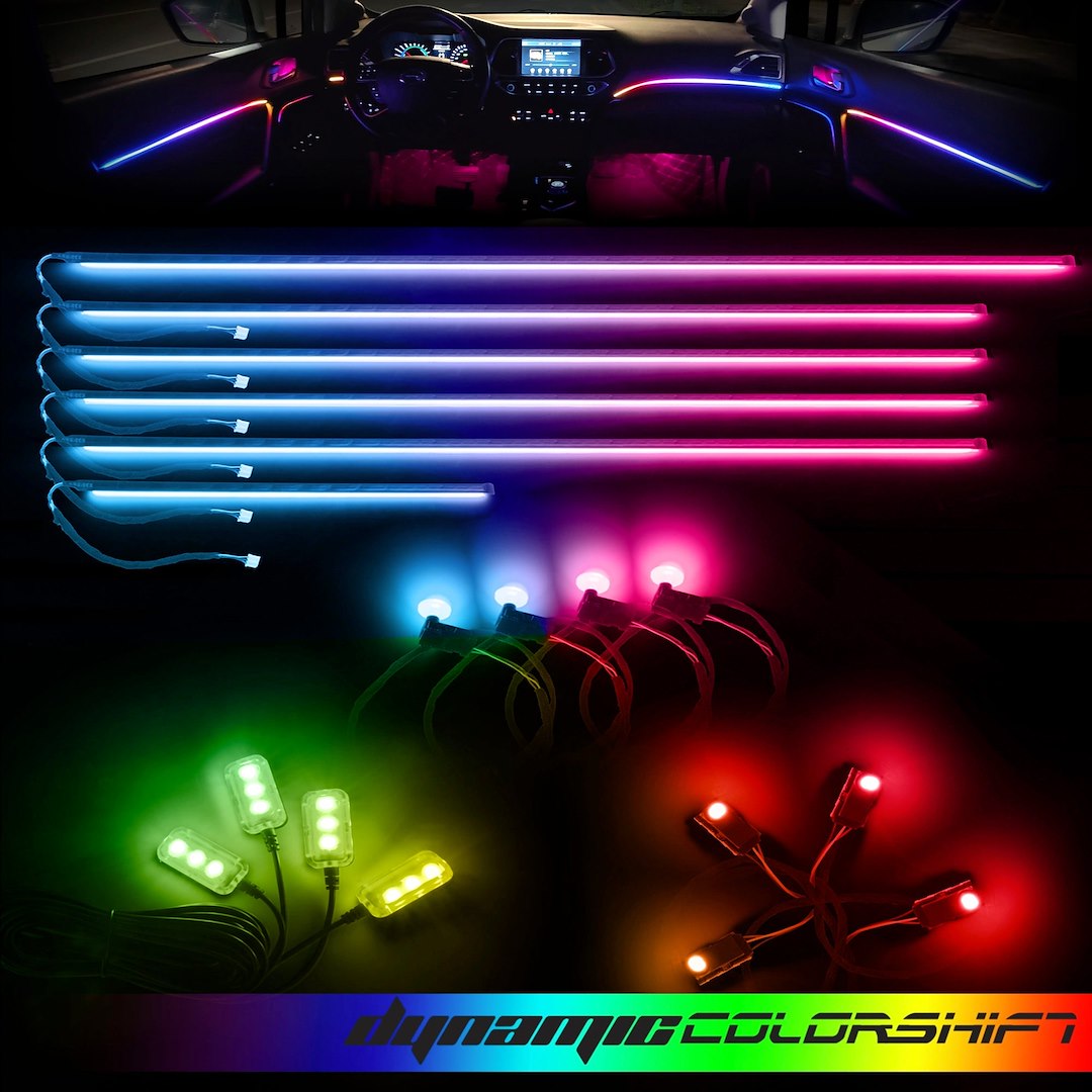 Oracle Lighting 4240-332 Dynamic ColorSHIFT 18-Piece Interior Kit