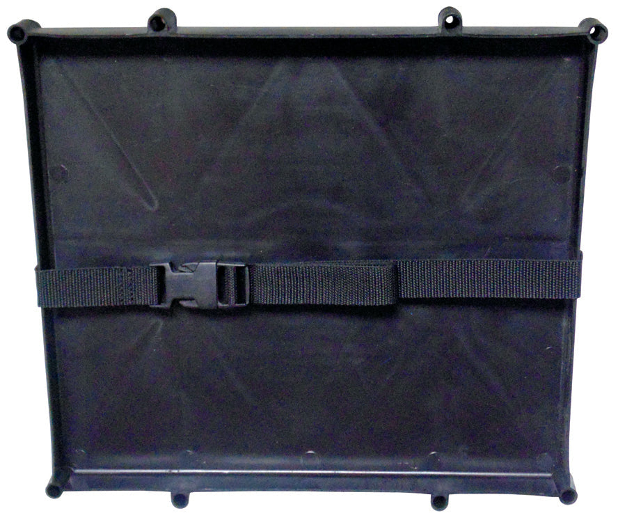 T-H Marine DBH-27P-DP Dual Group 27 Battery Tray - Black