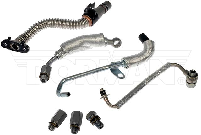 Dorman 667023 Stainless Turbocharger Oil Return Kit - image 1