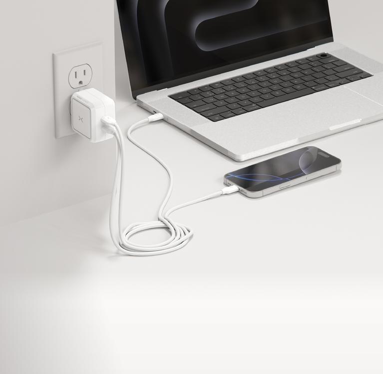 Chargeur mural USB-C double port NOCO X65W XGrid – 65W