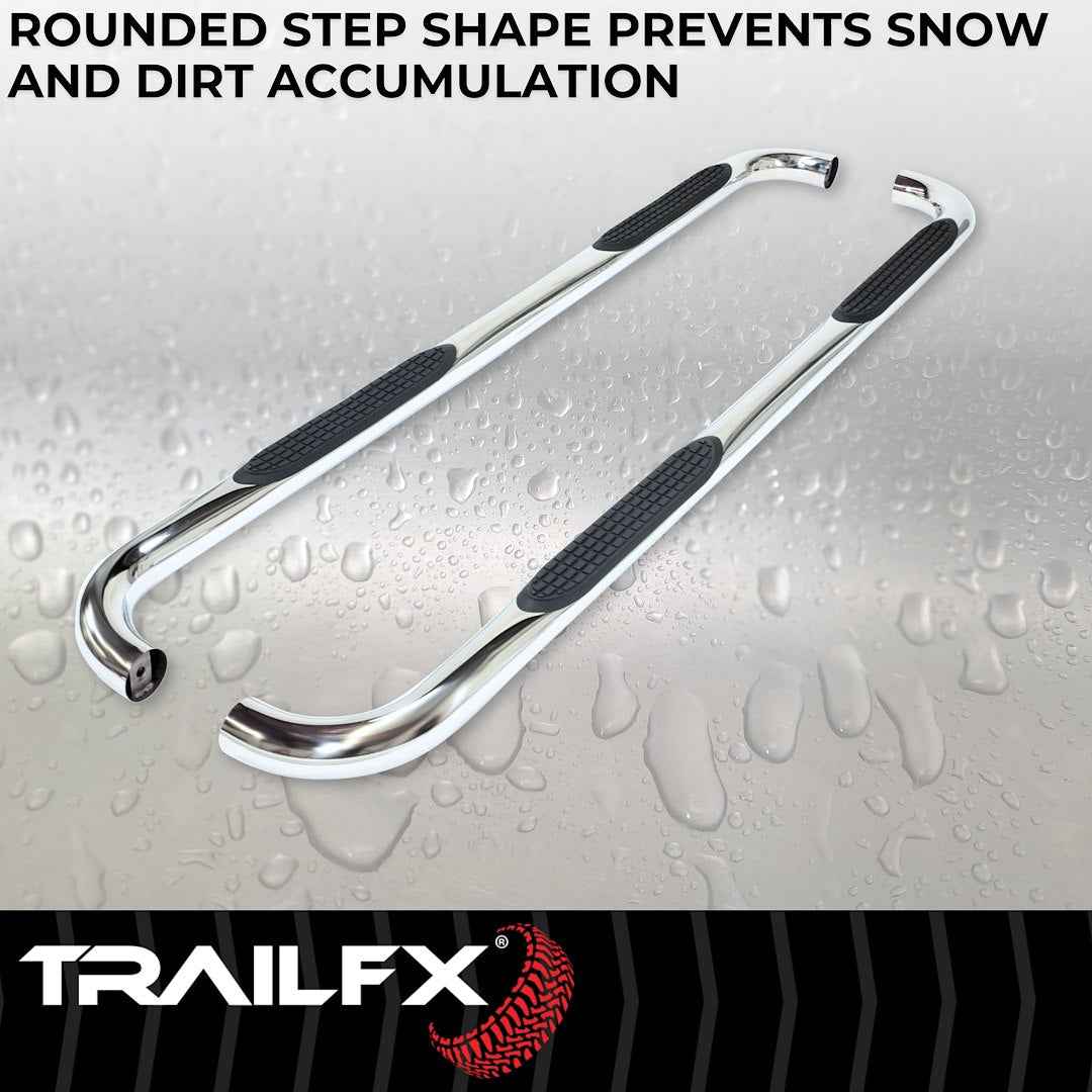 TrailFX 1150540071 Nerf Bar for Toyota Tundra 2007–2021