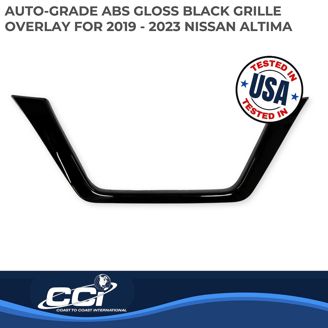Coast To Coast GI196BLK Black Altima Horizontal-Bar Overlay - image 3