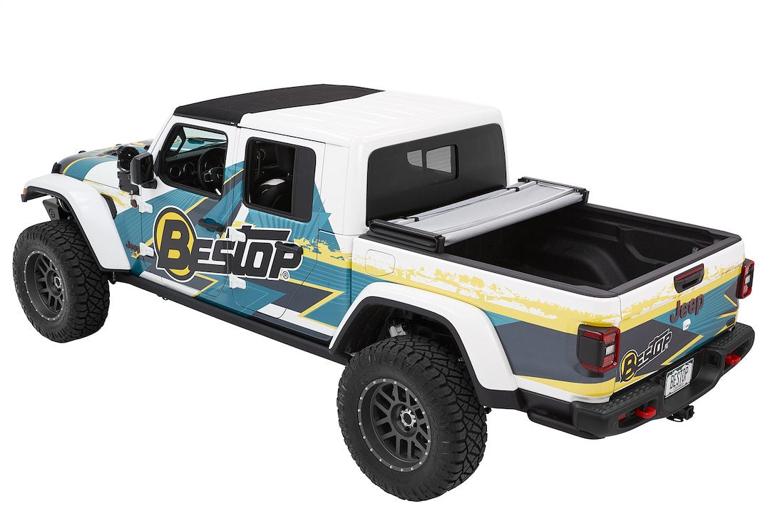 Bestop 16280-17 EZ Fold Tailgate Handle Lock Tonneau Cover - image 3
