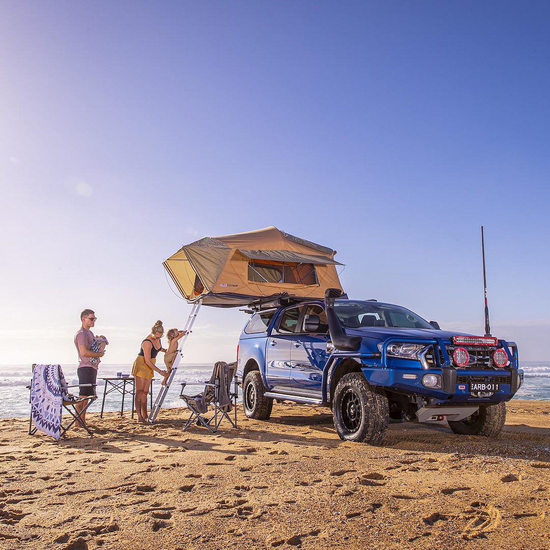 ARB 803300A Vehicle Rooftop Poly/ Cotton Fabric Tent Sleeps 2 Adults - image 12