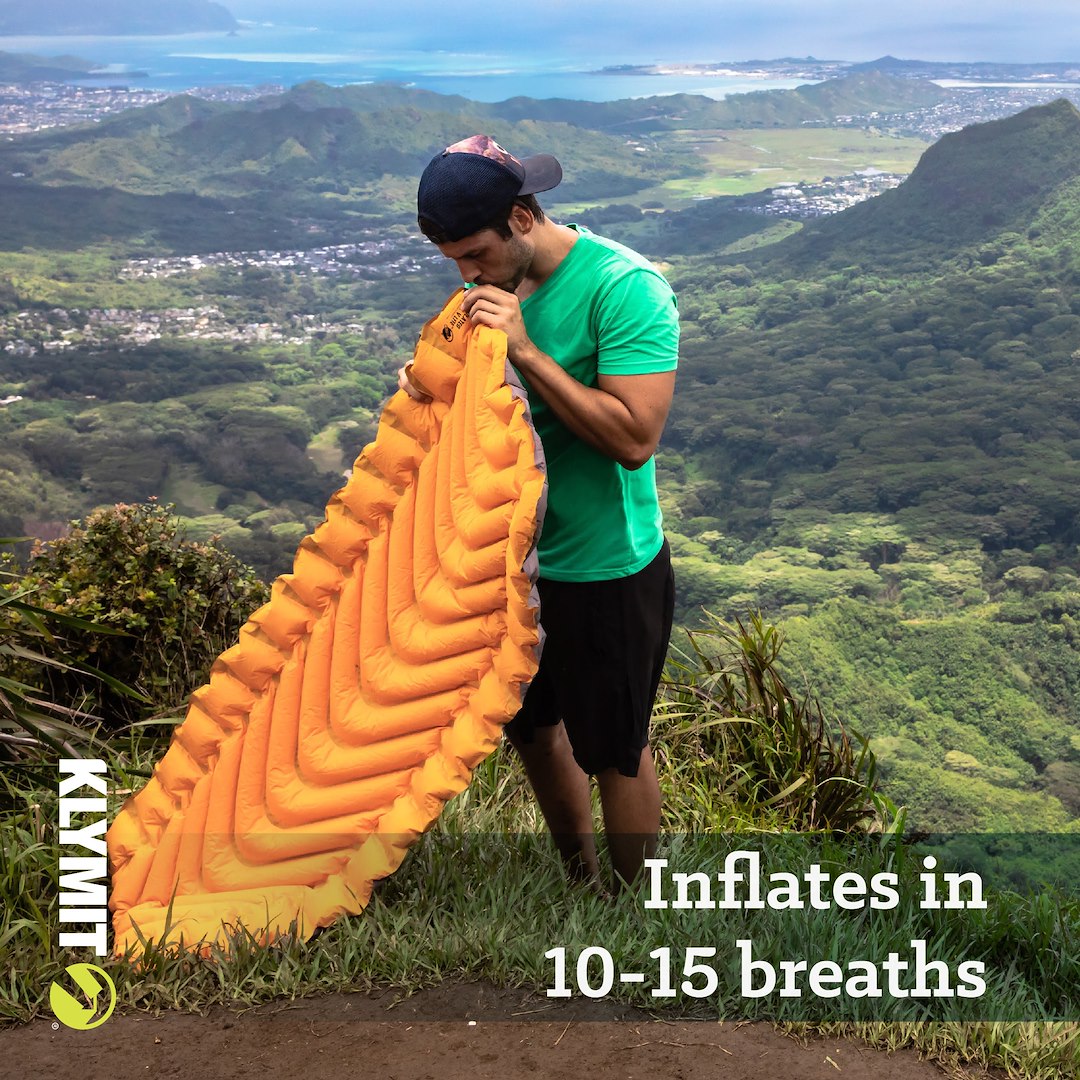 Klymit 06i2or03c Static Sleeping Pad