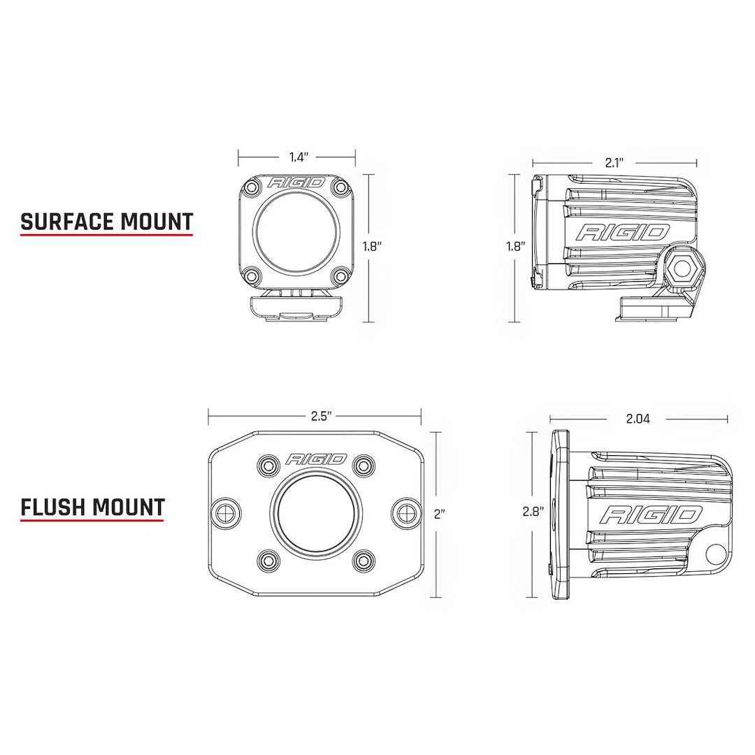 Rigid Lighting 20511 Hybrid Spot Light
