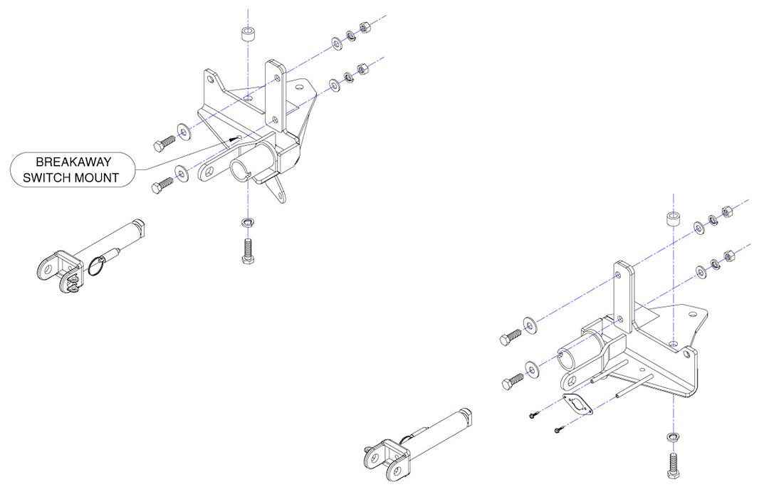 Roadmaster 522203-5 Tow Bar Baseplate for Ram 1500