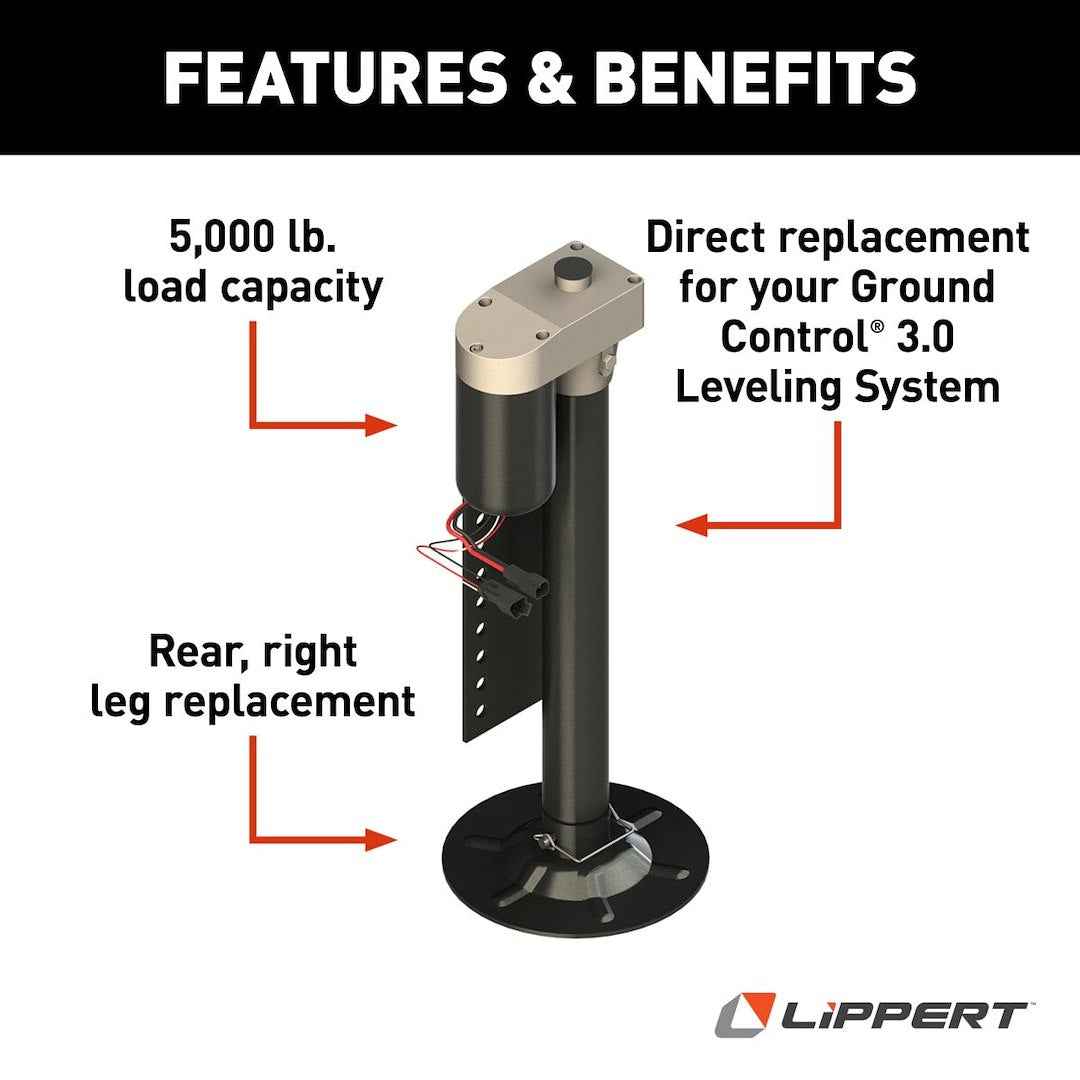 Lippert Components 344792 Leveling System Component - 5000 lb