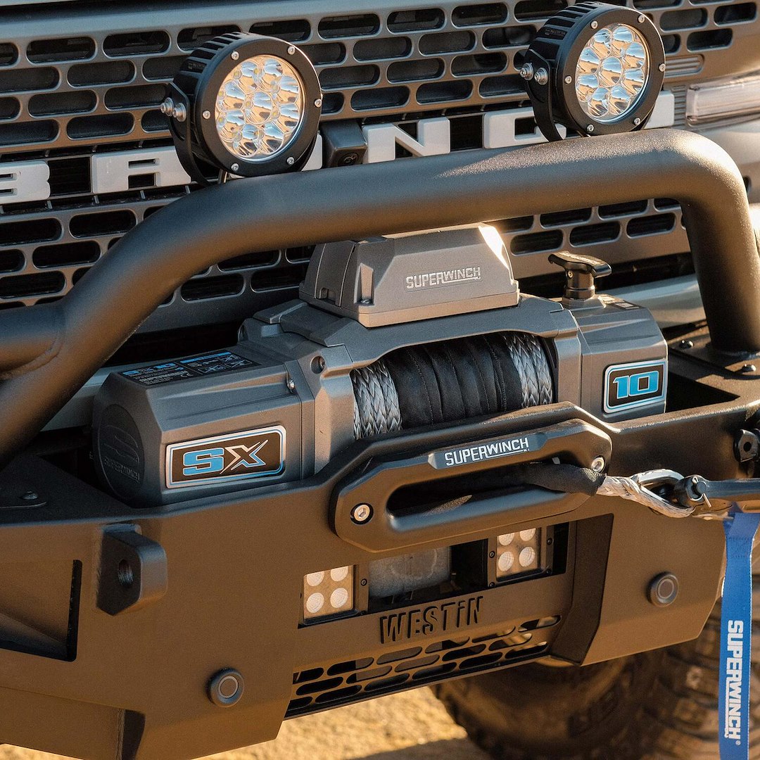 Superwinch 1710201 SX 10,000-lb 12V DC Planetary Winch