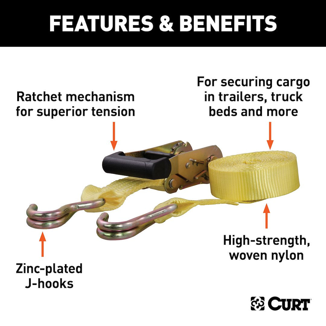 Curt 83036 Tie Down Strap - image 2