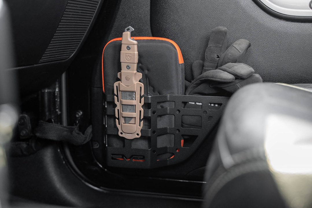 DV8 Offroad MPJK-05 Wrangler JK Front MOLLE Panel