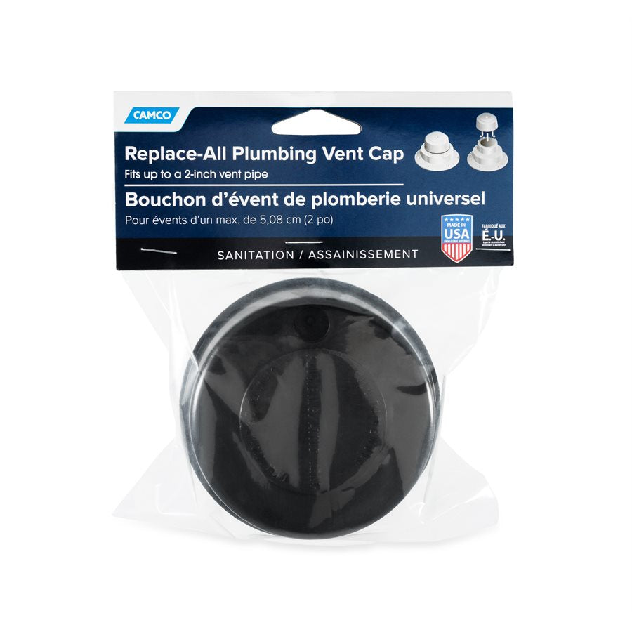 Camco Sewer Vent Cap (40137) – Material: Resin