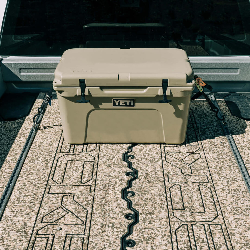 Decked AD37 Tan Traction Mat for 2017+ Ford Super Duty
