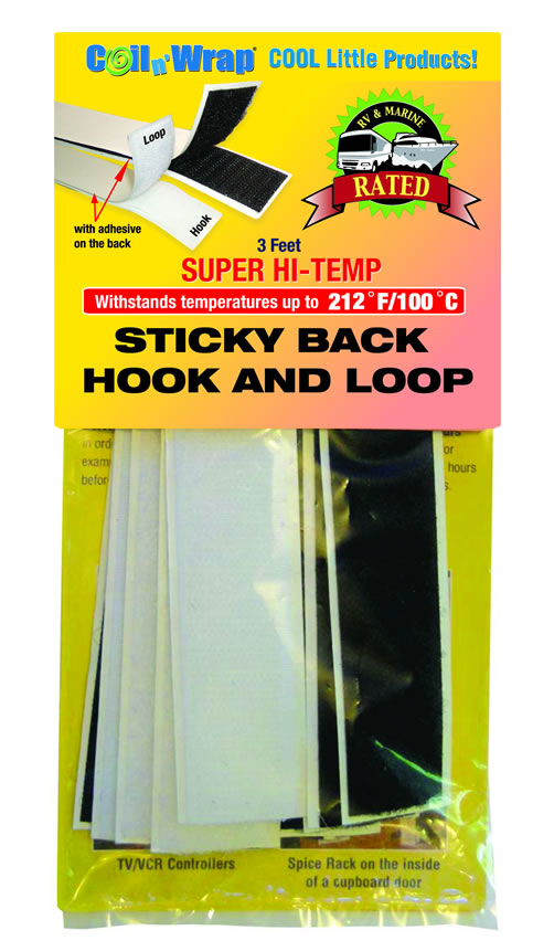 AP Products Hook and Loop Tape (006204) – Length (In): 6 Inch