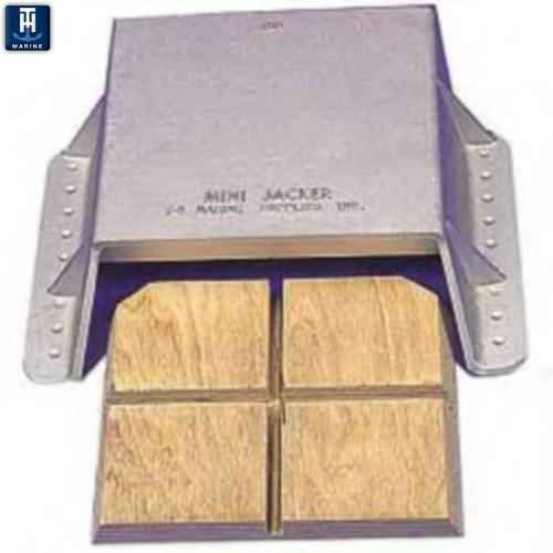 T-H Marine MJ-1-DP Small Outboard Jack Plate - 4 in Setback, 35 HP