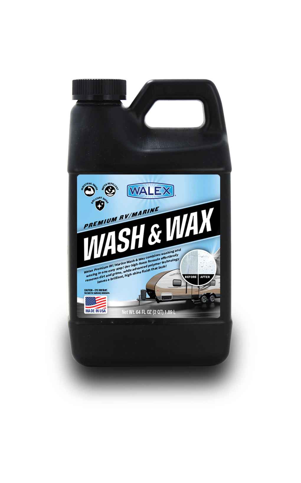 Walex WALWW64 Vehicle Wash - 64 oz